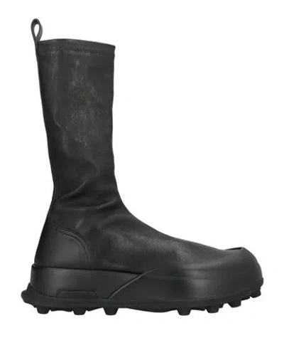 Jil Sander Woman Boot Black Size 8 Synthetic Fibers