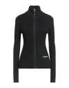 Jil Sander + Woman Cardigan Black Size 2 Wool, Polypropylene In Black