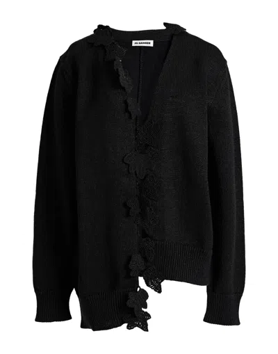 Jil Sander Cardigans In Black