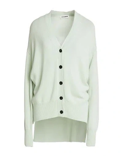 Jil Sander Woman Cardigan Light Green Size S Cashmere