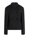 Jil Sander Oversized Wool Blazer In Black