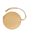 Jil Sander Woman Coin Purse Mustard Size - Leather In Yellow