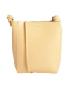 Jil Sander Tangle Bag In Yellow