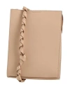 Jil Sander Woman Cross-body Bag Beige Size - Calfskin In Sand