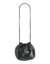 Jil Sander Women Drawstring Small Shoulder Bag In Black