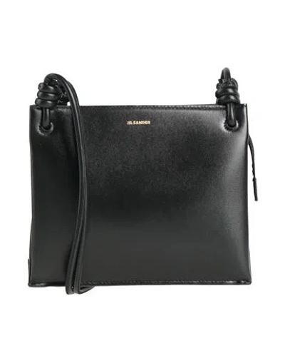 Jil Sander Woman Cross-body Bag Black Size - Soft Leather In Black