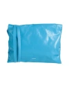 Jil Sander Woman Cross-body Bag Blue Size - Cow Leather
