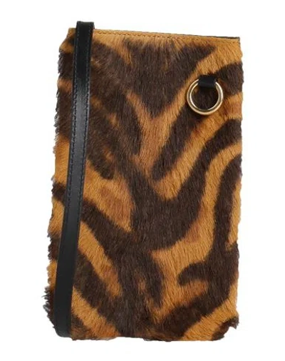 Jil Sander Woman Cross-body Bag Brown Size - Leather