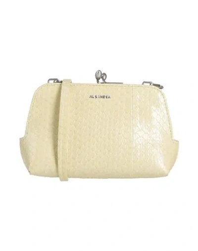 Jil Sander Woman Cross-body Bag Cream Size - Calfskin In White