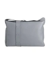 Jil Sander Woman Cross-body Bag Grey Size - Leather In Gray