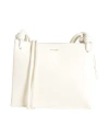 Jil Sander Woman Cross-body Bag Ivory Size - Calfskin In White