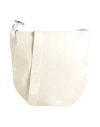 Jil Sander Woman Cross-body Bag Ivory Size - Calfskin In White