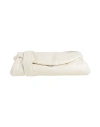 Jil Sander Cannolo Small Leather Shoulder Bag In White