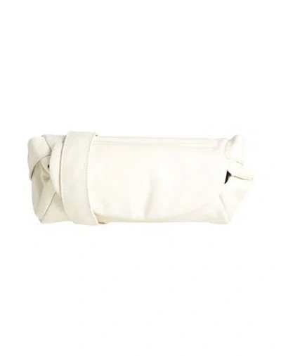 Jil Sander Woman Cross-body Bag Ivory Size - Leather In White