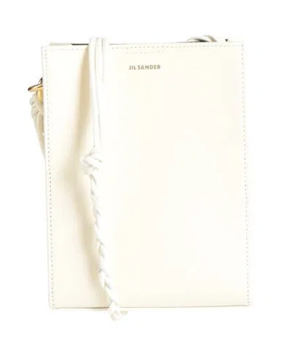 Jil Sander Woman Cross-body Bag Ivory Size - Leather In White
