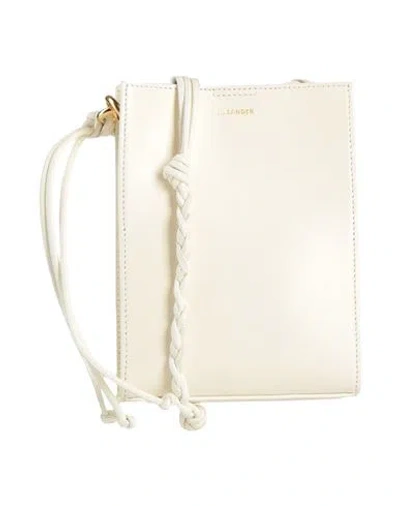 Jil Sander + Woman Cross-body Bag Ivory Size - Leather In White
