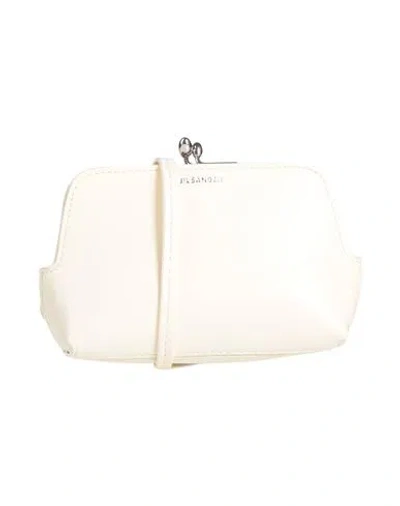 Jil Sander Woman Cross-body Bag Ivory Size - Leather In White
