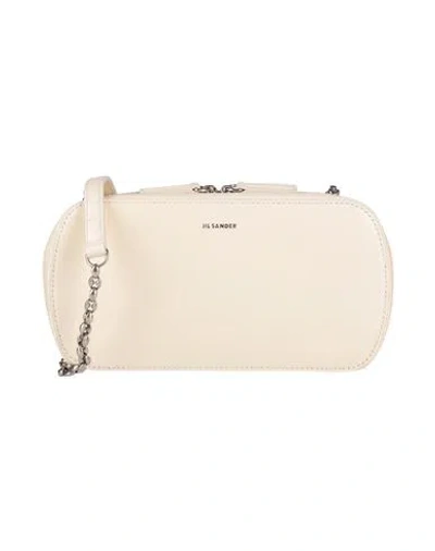 Jil Sander Woman Cross-body Bag Ivory Size - Leather In White