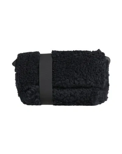 Jil Sander Woman Cross-body Bag Midnight Blue Size - Textile Fibers