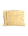 Jil Sander Woman Cross-body Bag Pastel Yellow Size - Cow Leather In Yellow