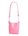 Jil Sander Woman Cross-body Bag Pink Size - Calfskin