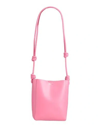 Jil Sander Woman Cross-body Bag Pink Size - Calfskin