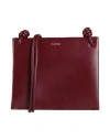 Jil Sander Woman Cross-body Bag Plum Size - Calfskin In Purple