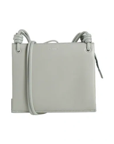Jil Sander Woman Cross-body Bag Sage Green Size - Calfskin