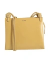 Jil Sander Woman Cross-body Bag Sand Size - Calfskin In Neutral
