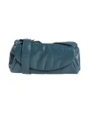Jil Sander Woman Cross-body Bag Slate Blue Size - Cow Leather In Blue