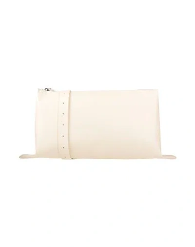 Jil Sander Woman Cross-body Bag White Size - Calfskin