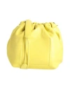 Jil Sander Woman Cross-body Bag Yellow Size - Calfskin