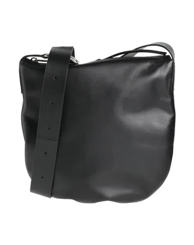Jil Sander Woman Cross-body Bag Black Size - Calfskin