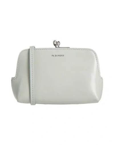 Jil Sander + Woman Cross-body Bag Sage Green Size - Leather