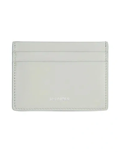 Jil Sander Woman Document Holder Sage Green Size - Soft Leather
