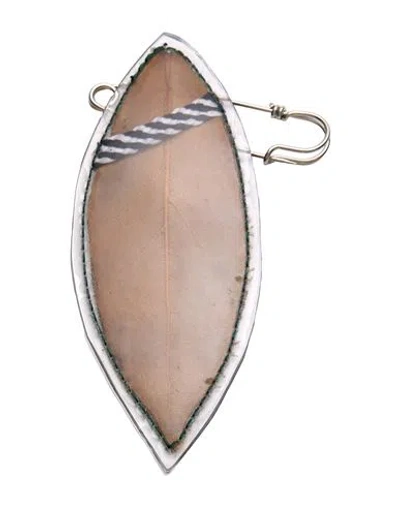 Jil Sander Woman Earrings Gold Size - Metal In Metallic