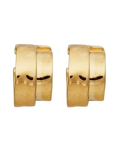 Jil Sander Woman Earrings Gold Size - Metal
