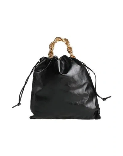 Jil Sander Woman Handbag Black Size - Calfskin