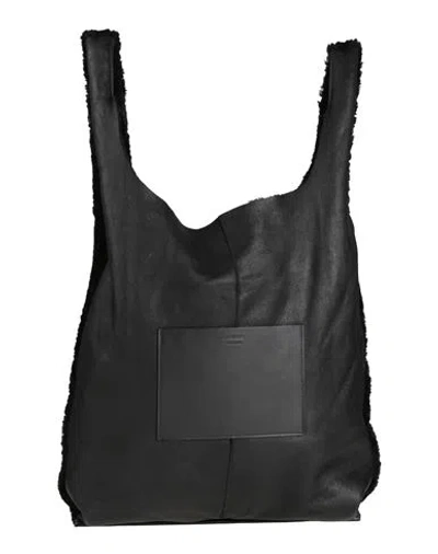 Jil Sander Woman Handbag Black Size - Leather