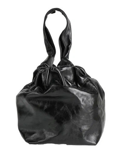 Jil Sander Woman Handbag Black Size - Cow Leather
