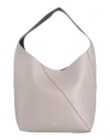 Jil Sander Woman Handbag Grey Size - Leather In Gray