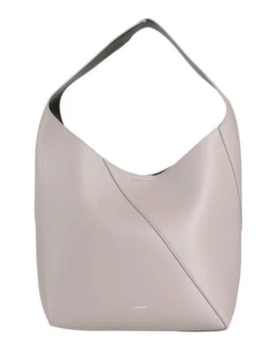 Jil Sander Woman Handbag Grey Size - Leather In Gray