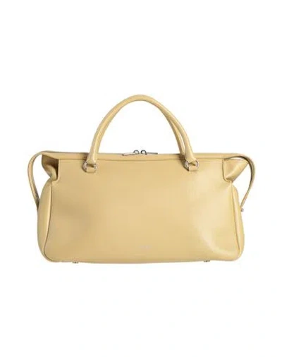 Jil Sander Woman Handbag Khaki Size - Leather