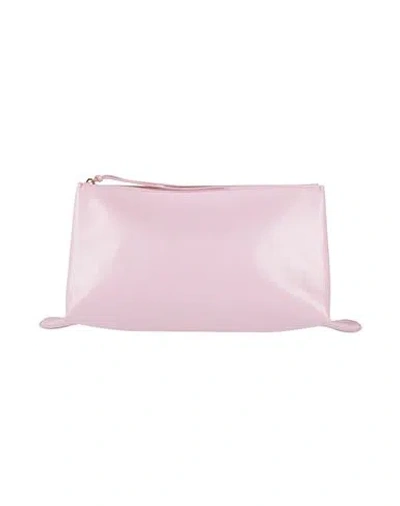 Jil Sander Woman Handbag Light Pink Size - Soft Leather