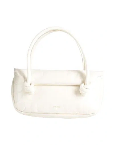 Jil Sander Woman Handbag Off White Size - Cow Leather