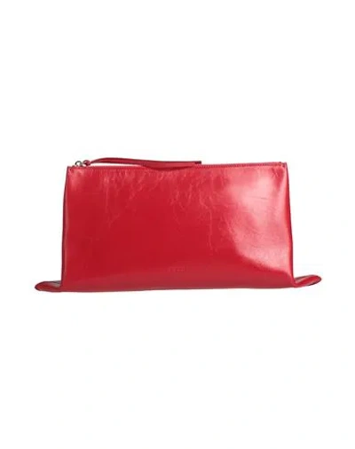 Jil Sander Woman Handbag Red Size - Leather