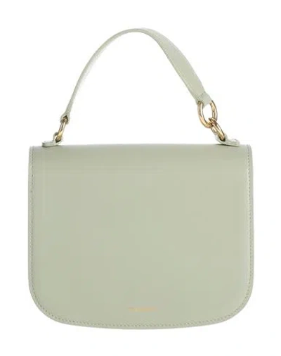 Jil Sander Woman Handbag Sage Green Size - Soft Leather