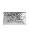 Jil Sander Woman Handbag Silver Size - Ovine Leather In Silver