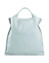 Jil Sander Woman Handbag Sky Blue Size - Leather