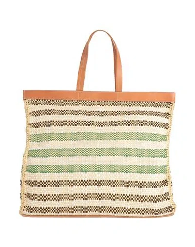 Jil Sander + Woman Handbag Tan Size - Natural Raffia In Brown